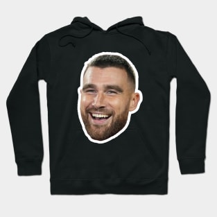 TRAVIS KELCE Floating Head | Smiling Travis / Taylor Swift's Boyfriend Hoodie